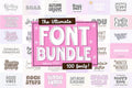 100 Font Ultimate Bundle